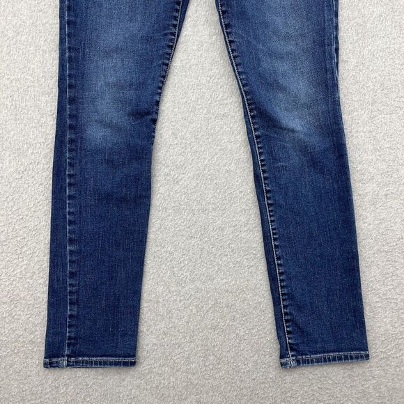 Lucky Brand Jeans Size 0/25 Ankle Lolita Skinny Stretch Denim Distressed - Picture 3 of 15